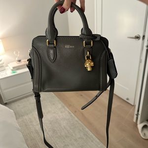 Grey Alexander McQueen bag in pristine condition. Never worn
